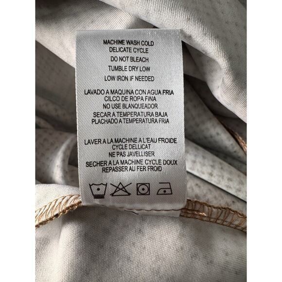 Nina Leonard Womens Brown Houndstooth Bell Sleeve Zip Up Shift Dress Size Medium - Picture 7 of 7